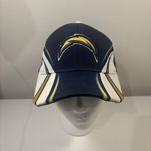 Reebok Los Angeles Chargers Hat Cap Mens One Size Blue Yellow Herbert NFL SD